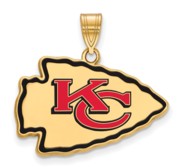 Kansas City Chiefs Large Enamel Pendant