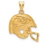 LogoArt Kansas City Chiefs Helmet Pendant