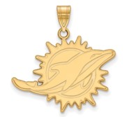 Miami Dolphins Large Pendant