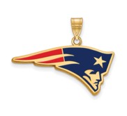 New England Patriots Large Enamel Pendant