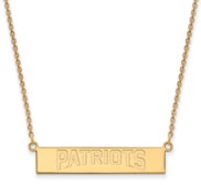 New England Patriots Small Bar Necklace