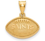 LogoArt New Orleans Saints Football Pendant