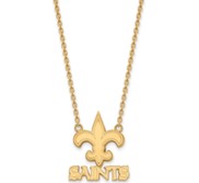 New Orleans Saints Large Pendant w  Necklace