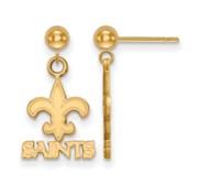 New Orleans Saints Earring Dangle Ball