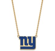 New York Giants Large Enamel Pendant w  Necklace