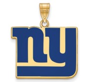 New York Giants Large Enamel Pendant