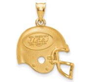 LogoArt New York Jets Football Helmet Pendant