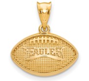 LogoArt Philadelphia Eagles Football Pendant