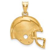 LogoArt Los Angeles Chargers Helmet Pendant