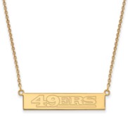 San Francisco 49ers Small Bar Necklace