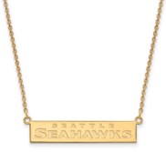 Seattle Seahawks Small Bar Necklace