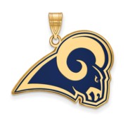 Los Angeles Rams Large Enamel Pendant