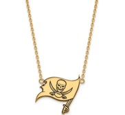 Tampa Bay Buccaneers Large Enamel Pendant w  Necklace