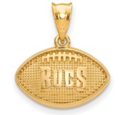 LogoArt Tampa Bay Buccaneers Football Pendant