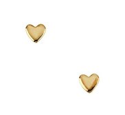 14K Yellow Gold Children s Heart Earring