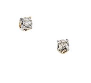 14K Yellow Gold Children s Diamond Earring