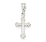 Sterling Silver Polished Children s Cross Pendant