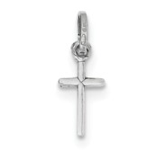 Sterling Silver Polished Children s Cross Pendant