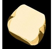 14K Gold Men s Square Signet Ring