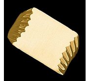 14K Gold Men s Square Signet Ring