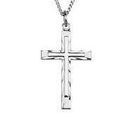 Sterling Silver Cross Pendant