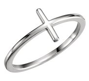 Sideways Cross Ring