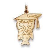 Graduation Owl Pendant