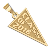 Class of 2018 Flag Charm or Pendant