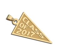 Class of 2017 Flag Charm or Pendant