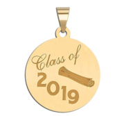 Class of 2019  Round Graduation Charm or Pendant