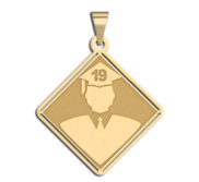 19  Male Graduation Charm or Pendant