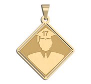 17  Male Graduation Charm or Pendant