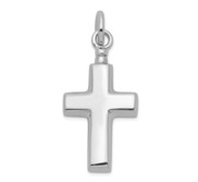 Sterling Silver Cross Cremation   Ash Holder