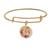 Expandable   Photo Charm Expandable Bracelet