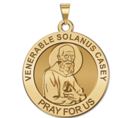 Venerable Solanus Casey Round Religious Medal  EXCLUSIVE 