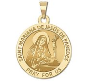 Saint Mariana de Jesus de Paredes Religious Medal  EXCLUSIVE 