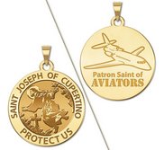 Saint Joseph of Cupertino Aviator  Religious Medal  EXCLUSIVE 