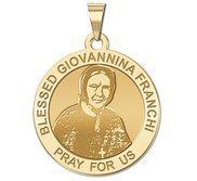 Blessed Giovannina Franchi Round Religious Medal    EXCLUSIVE 