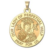 Our Lady of Perpetual Help Religious Medal  EXCLUSIVE 