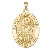 Saint Joan of Arc Religious Medal  EXCLUSIVE 