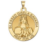 Blessed Gisela Bavaria Round Religious Medal  EXCLUSIVE 