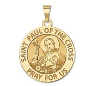 Saint Paul of the Cross Religious Medal  EXCLUSIVE 