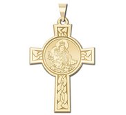 Our Lady of Mount Carmel Cross Religious Medal   EXCLUSIVE 