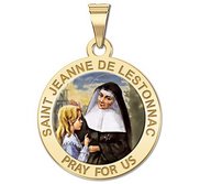 Saint Jeanne De Lestonnac Religious Color Medal    EXCLUSIVE 