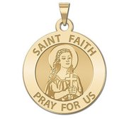 Saint Faith Religious Medal  EXCLUSIVE 