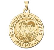 Saint Sergius   Saint Bacchus Religious Medal  EXCLUSIVE 