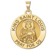 King Saint Louis Religious Medal  EXCLUSIVE 