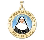 Saint Marianne Cope Religious Color Medal  EXCLUSIVE 