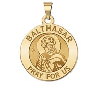 Balthasar Round Religious Medal  EXCLUSIVE 