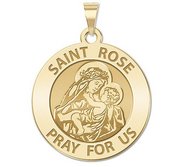 Saint Rose of Lima Religious Medal  EXCLUSIVE 